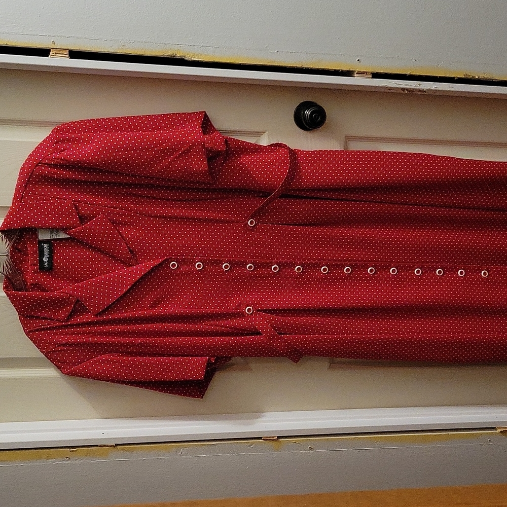 NWOT Sag Harbor Polka Dot Dress